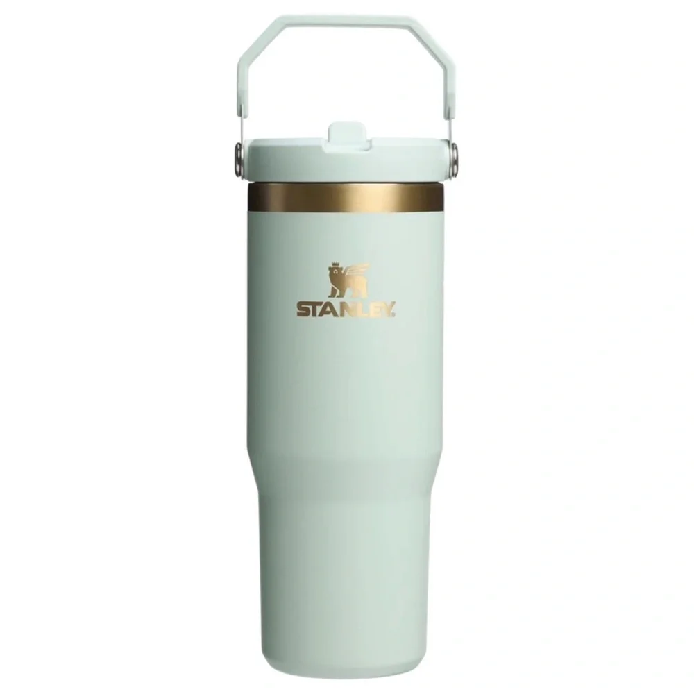 🎉LAST PIECE🎉Stanley 30Oz. IceFlow Tumbler with‎ Flip Straw Glided Celadon